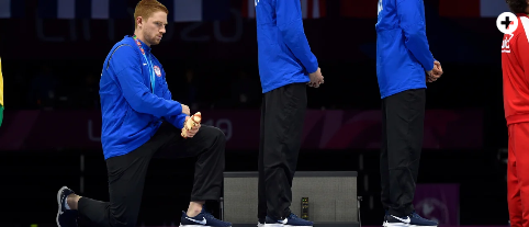 American Fencer Put On Probation For Kneeling During Anthem At Pan-Am Games