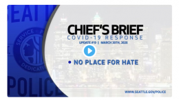 Seattle Police Chief Call 911 When You Hear Hate Speech