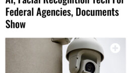 Pentagon, FBI Collaborated On AI, Facial Recognition Tech For Federal Agencies, Documents Show