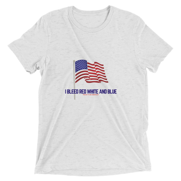 bleed red white and blue shirt