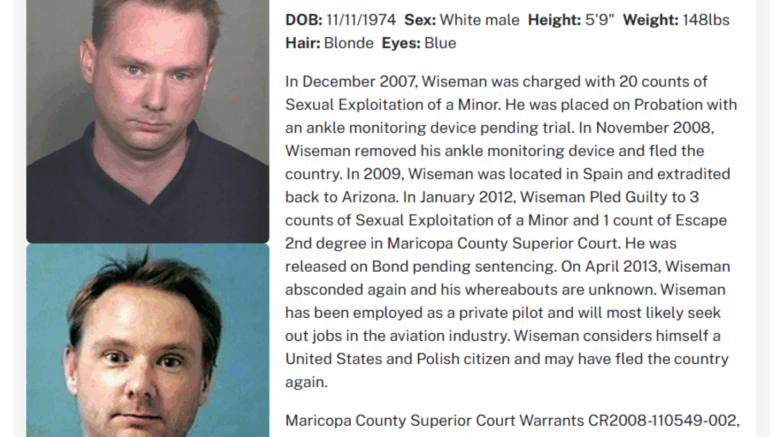 Scottsdale's Elusive Fugitive Michael Wiseman Captured in France After Nearly Two Decades on the Run