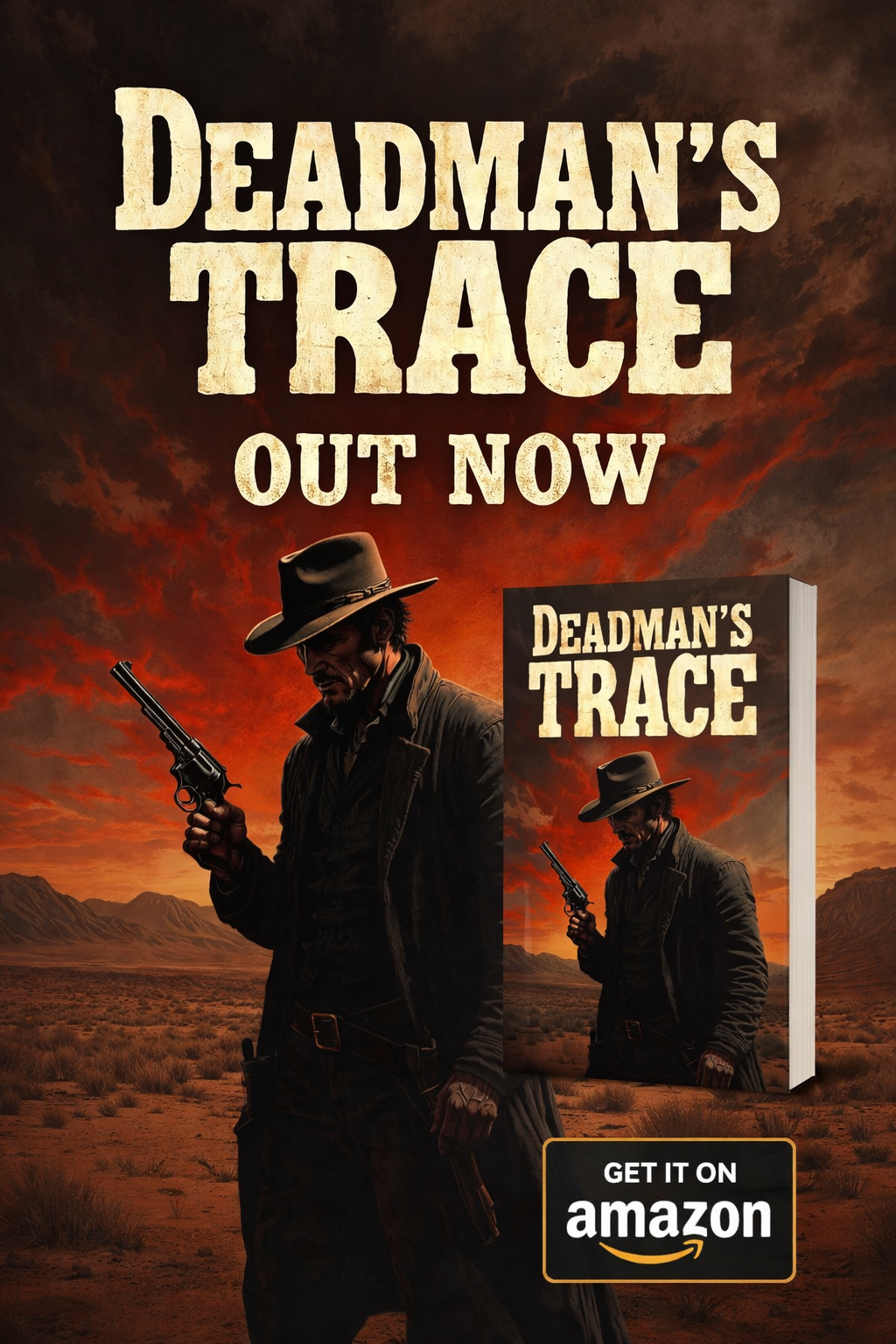 Western Novel ‘Deadman’s Trace’ is OUT NOW